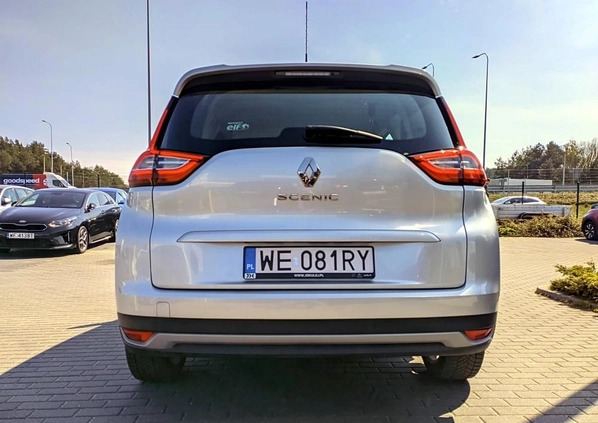 Renault Grand Scenic cena 58800 przebieg: 127453, rok produkcji 2017 z Annopol małe 466